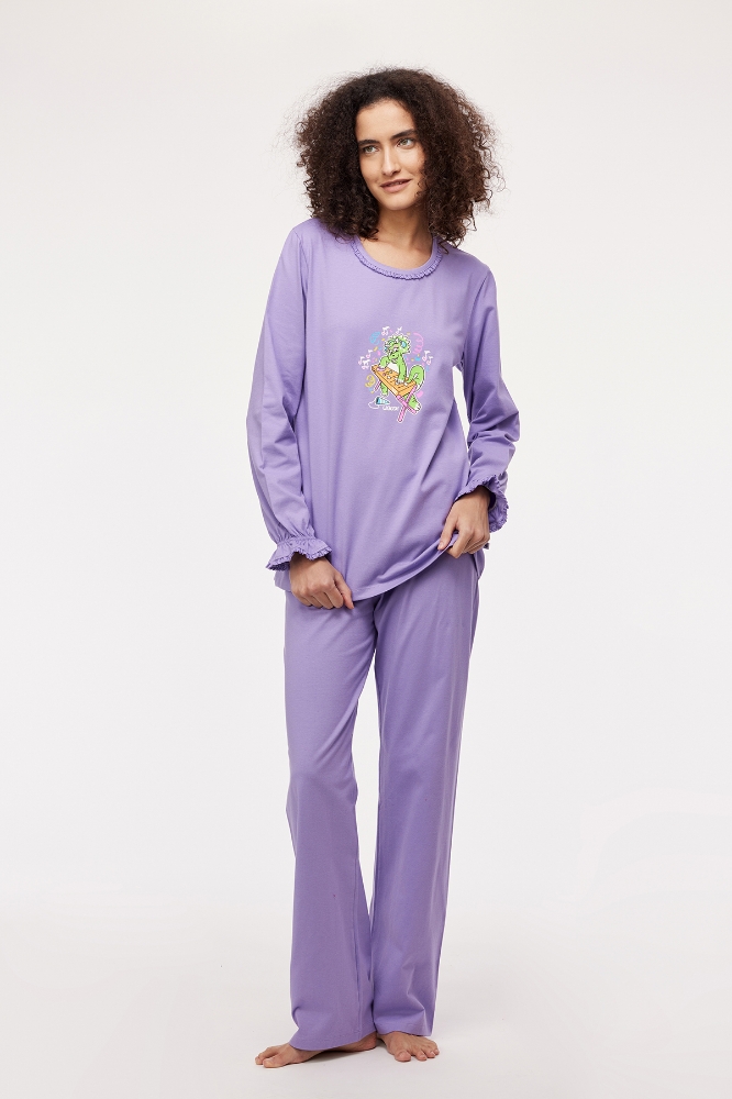 Kadın Pijama-Plh - 320-Lila