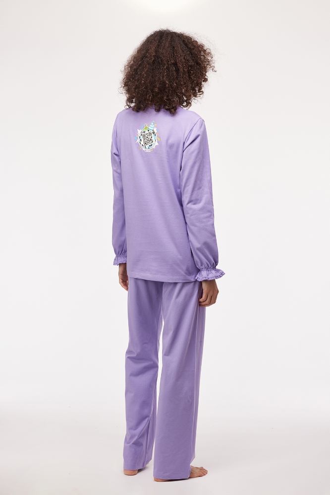 Kadın Pijama-Plh - 320-Lila