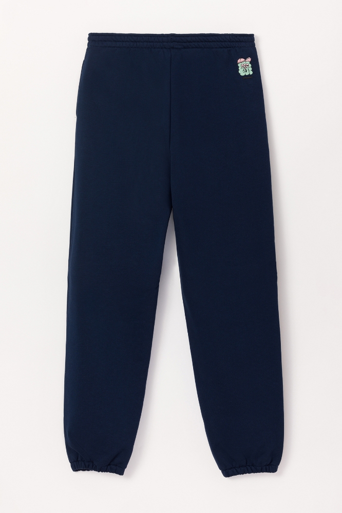 Unisex Sweatpant-Slf - 885-Lacivert