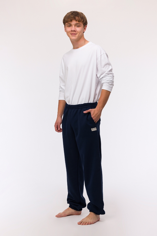 Unisex Sweatpant-Slf - 885-Lacivert