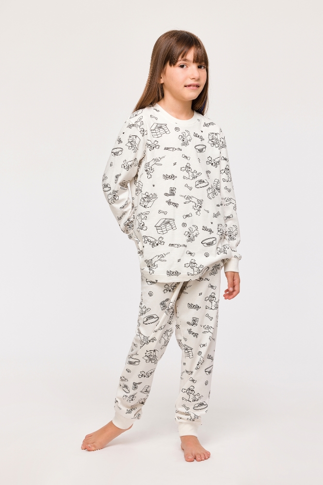 Boyanabilir Pijama-Cpc - 978 color me AOP labradoodle