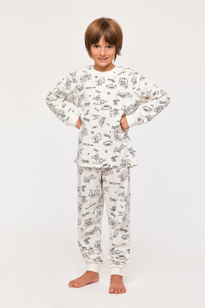 Boyanabilir Pijama-Cpc - 978 color me AOP labradoodle