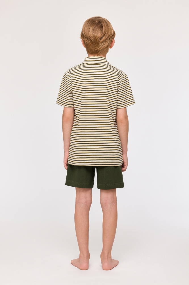 2-8 Yaş Erkek Çocuk Pijama-Qpc - 927- Z STRIPE STUDIO BOYS SLOTH