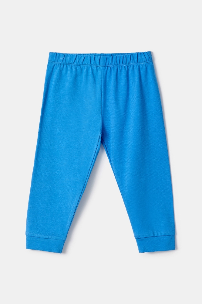 Pamuklu Erkek Bebek Pijama-Pzl - 651-Sarı