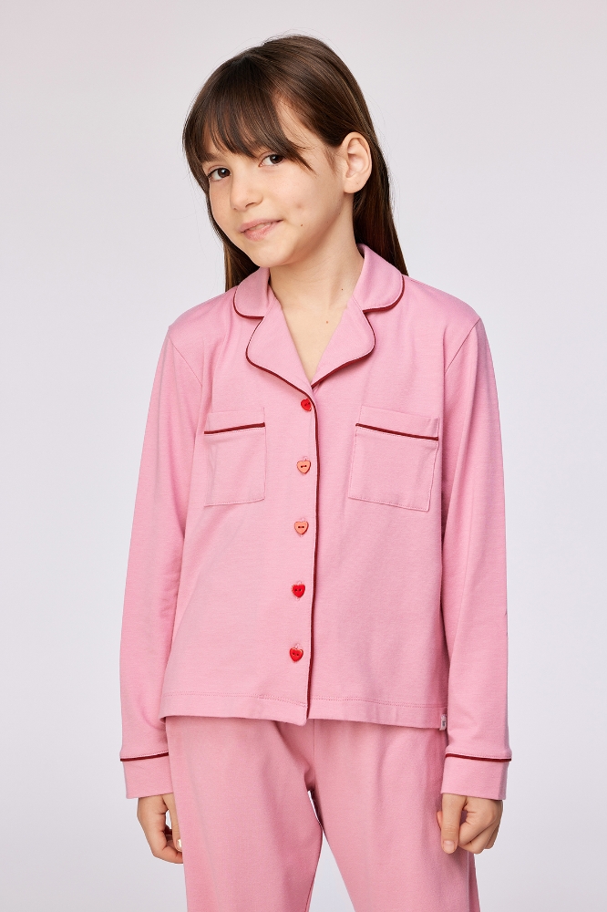 2-8 Yaş Kız Pijama-Ypd - 404 Wıld Rose