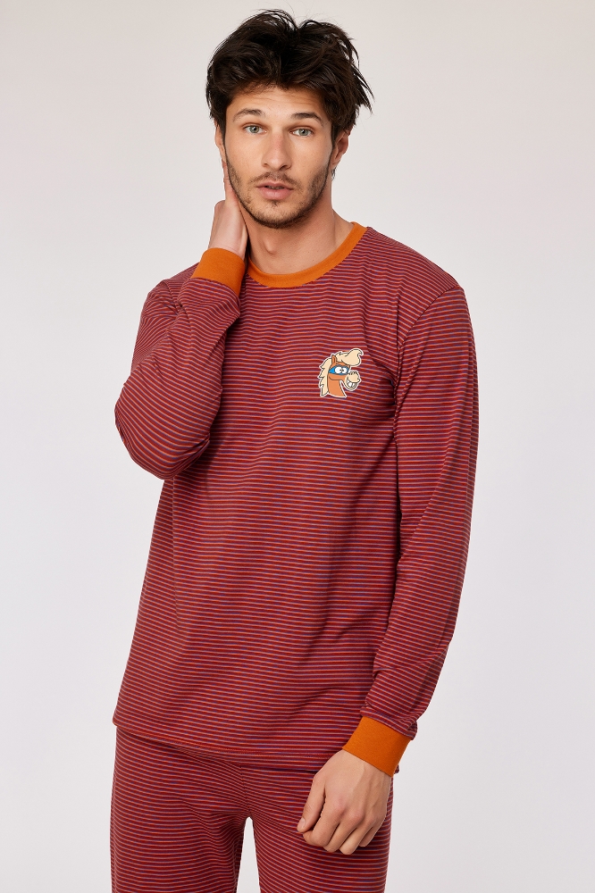 Erkek Pijama-Plc - 936 Z Strıpe Pony Boys