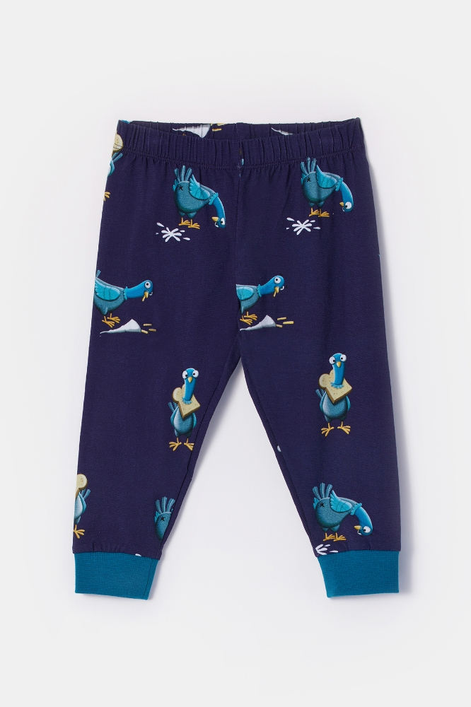 Erkek Bebek Pijama-Plc - 930 Z Aop Pgeon Boys