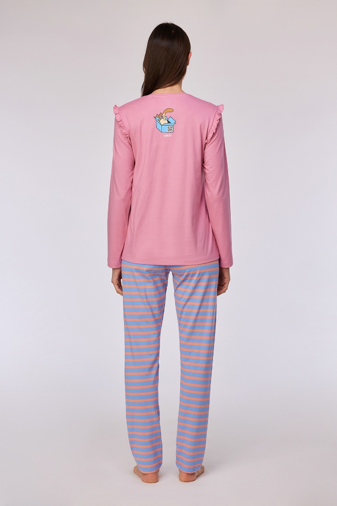 Pijama Takımı-Plg - 404 Wıld Rose