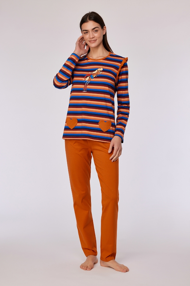 Pijama Takımı-Plg - 913 S Strıpe Pony