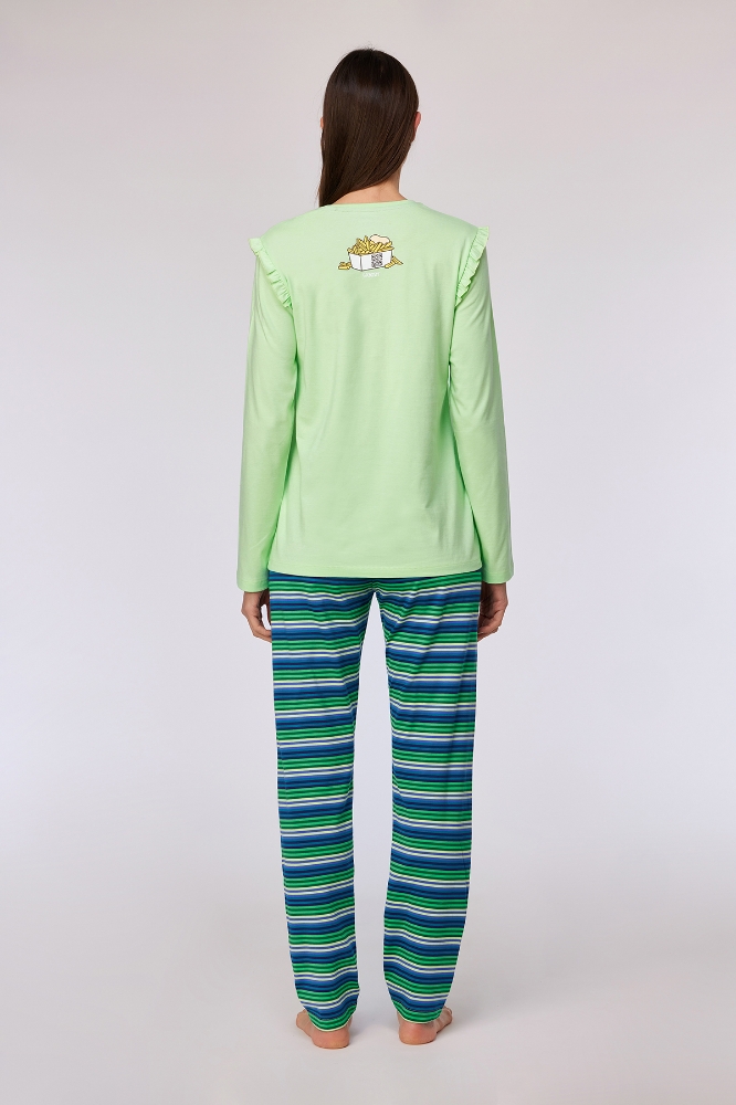 Pijama Takımı-Plg - 760 Paradıse Green
