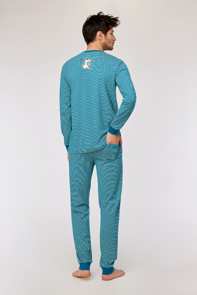 Erkek Pijama-Plc - 928 Z Strıpe Pıgeon Boys