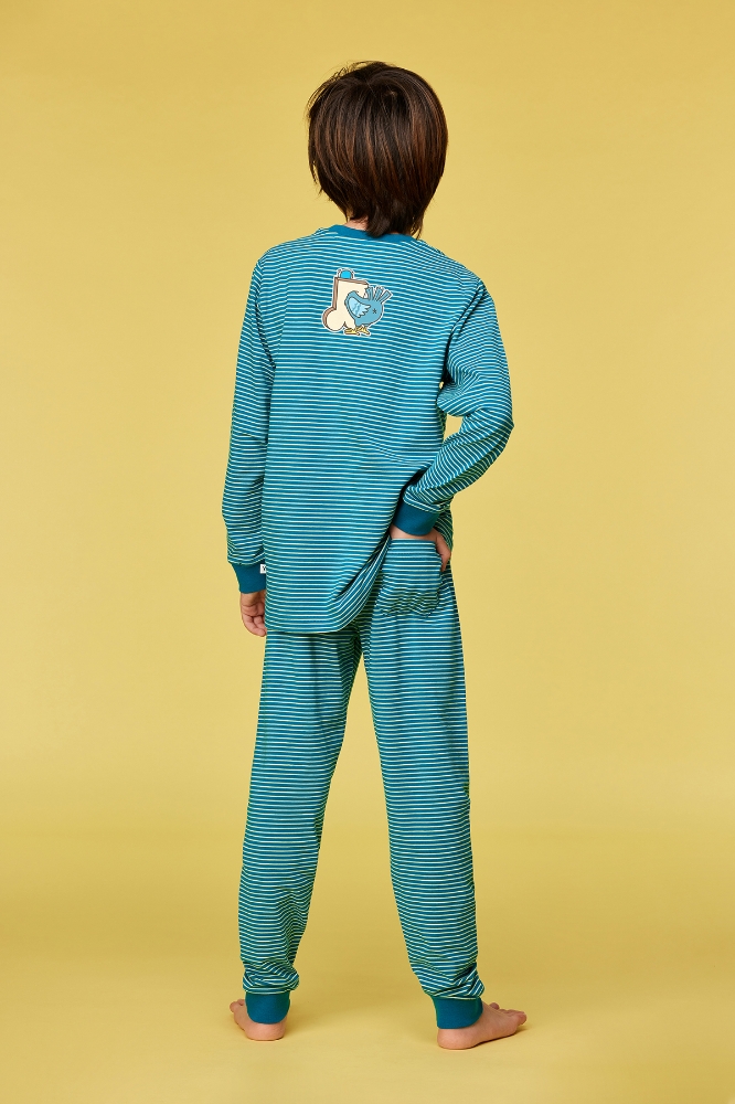 2-8 Yaş Erkek Pijama-Plc - 928 Z Strıpe Pıgeon Boys