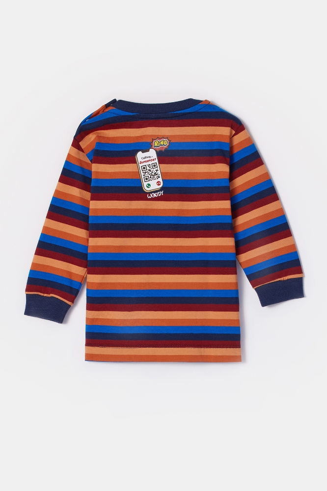 Erkek Bebek Pijama-Plc - 913 S Strıpe Pony