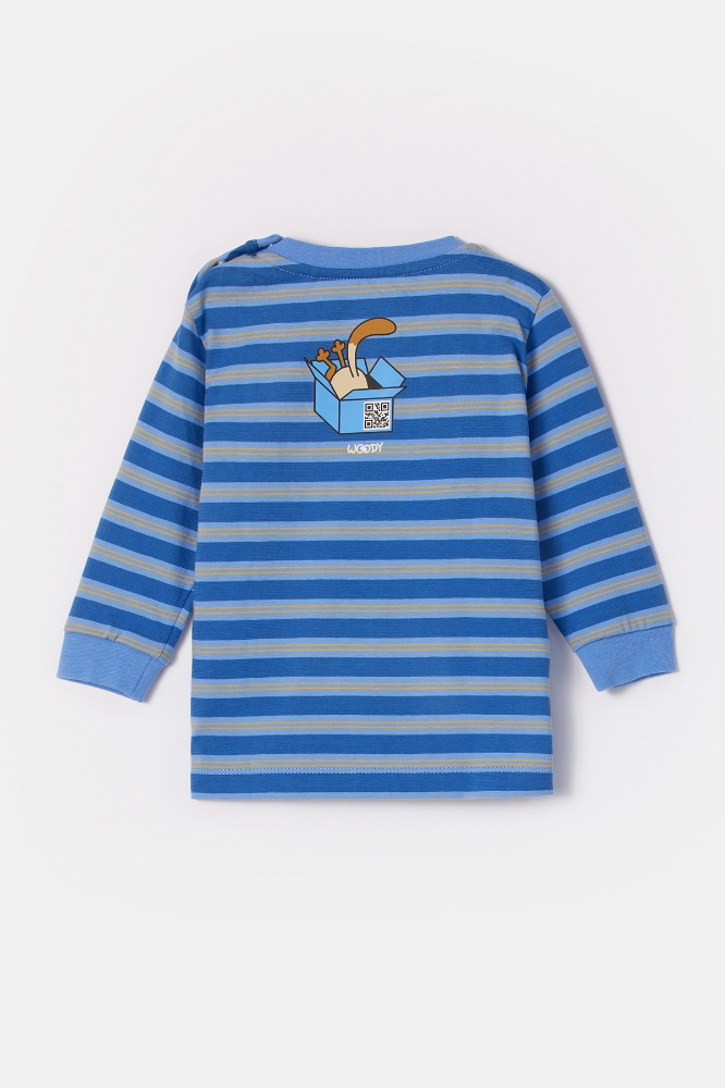 Erkek Bebek Pijama-Plc - 910 S Strıpe Cat Boys