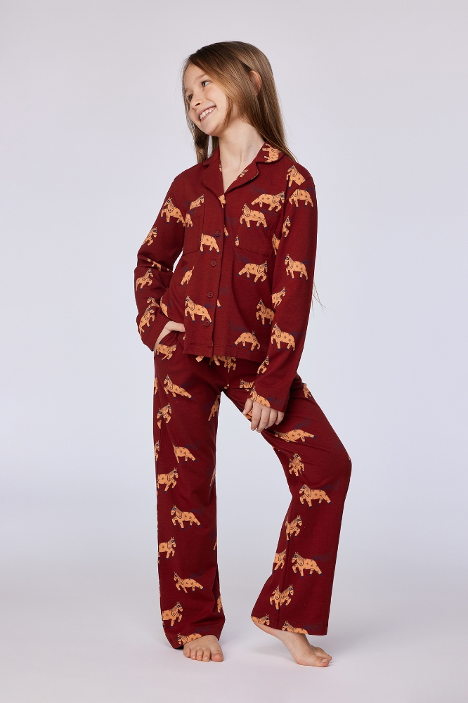 2-8 Yaş Kız Pijama-Ypd - 939 Z Aop Pony Studıo Gırls