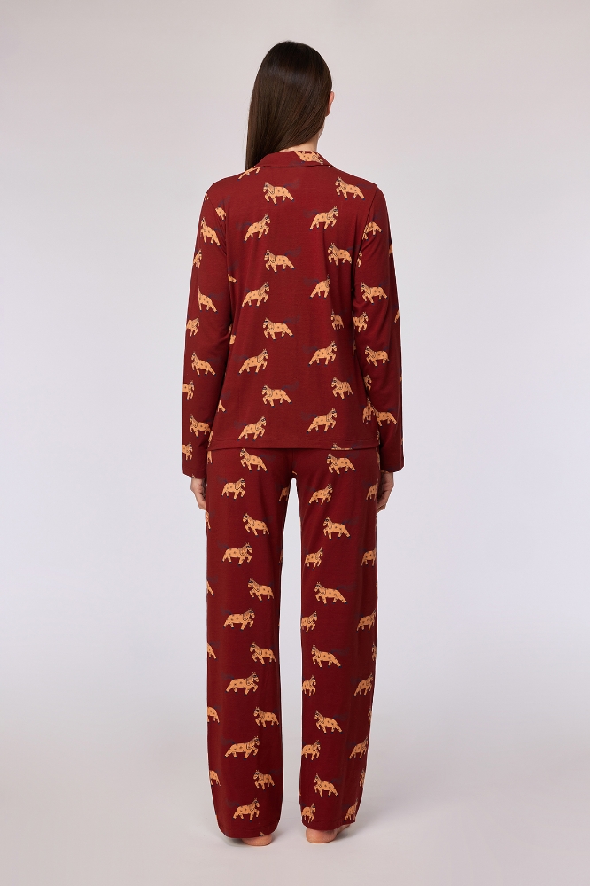 Pijama Takımı-Ypd - 939 Z Aop Pony Studıo Gırls