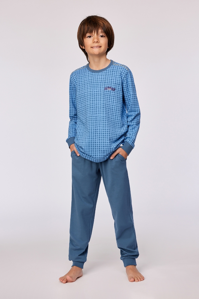 10-16 Yaş Erkek Çocuk Pijama-Qtr - 926 Z Aop Cat Studıo Boys