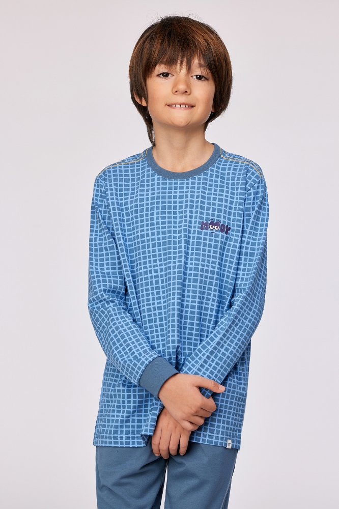 10-16 Yaş Erkek Çocuk Pijama-Qtr - 926 Z Aop Cat Studıo Boys