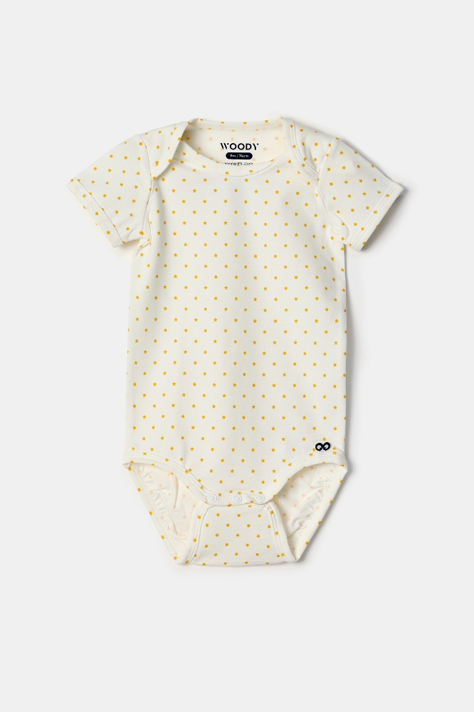 Pamuklu Bebek Body-Res - 997-small Stars Aop