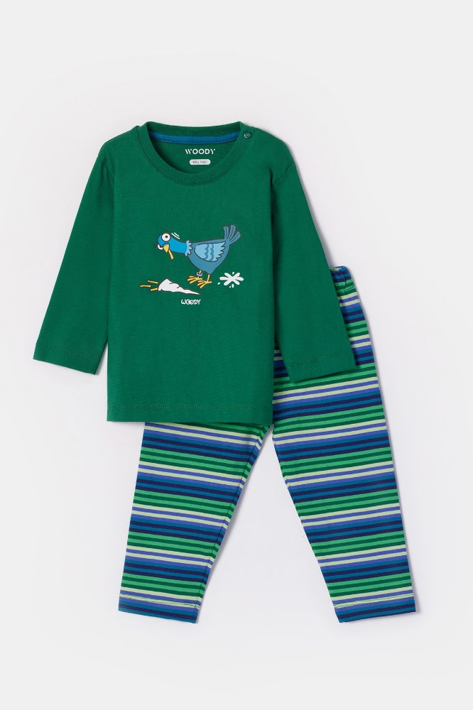 Erkek Bebek Pijama-Pls - 792 Verdant Green