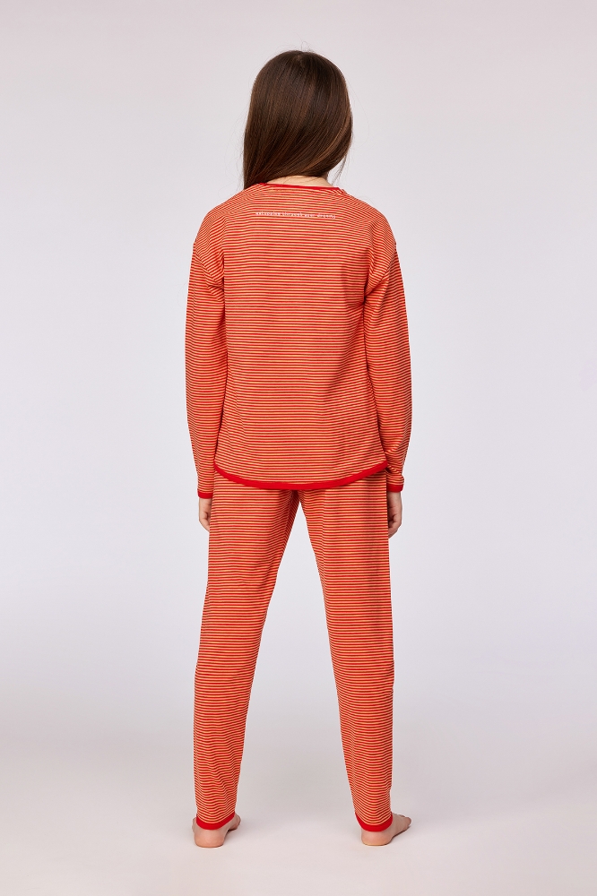 2-8 Yaş Kız Pijama-Pzg - 935 Z Strıpe Pony Gırls