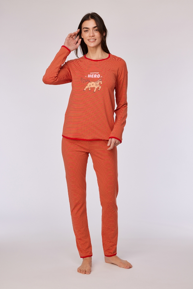 Pijama Takımı-Pzg - 935 Z Strıpe Pony Gırls