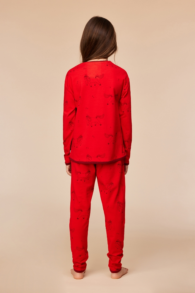 2-8 Yaş Kız Pijama-Pzg - 934 Z Aop Pony