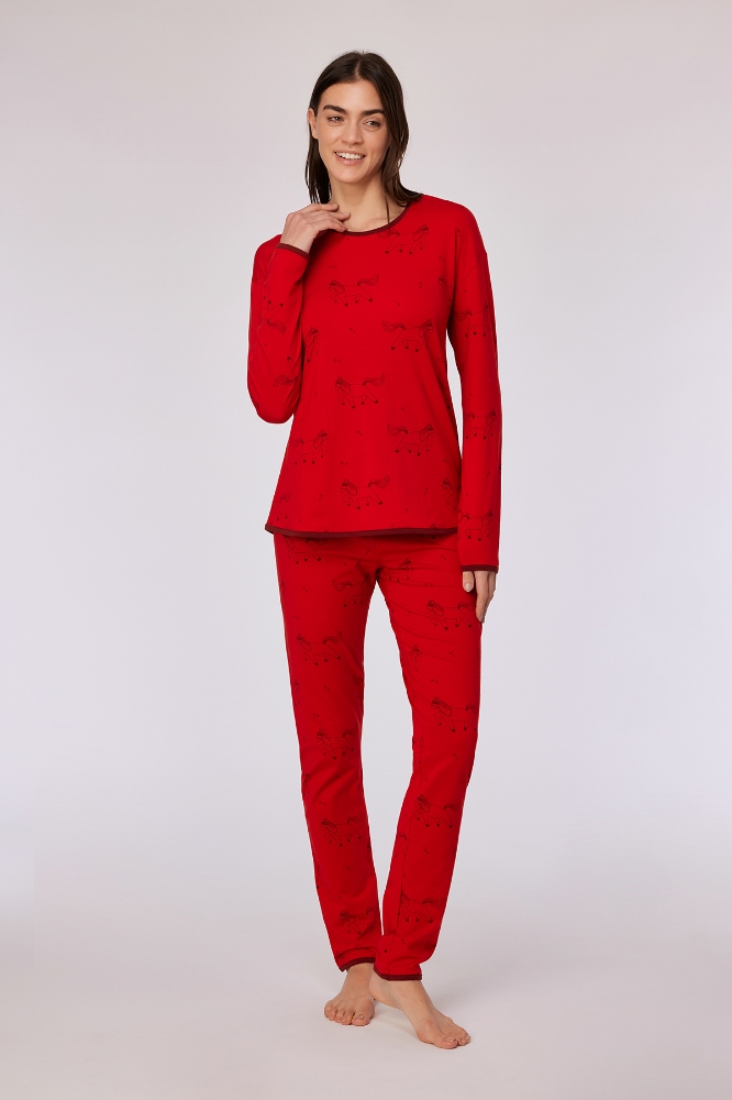 Pijama Takımı-Pzg - 934 Z Aop Pony