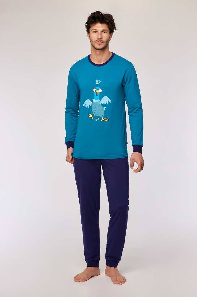 Pijama Takımı-Ple - 795 Crystal Teal