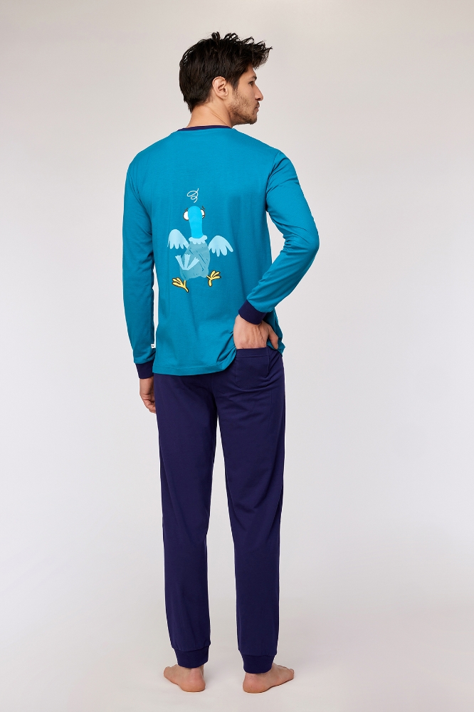 Pijama Takımı-Ple - 795 Crystal Teal