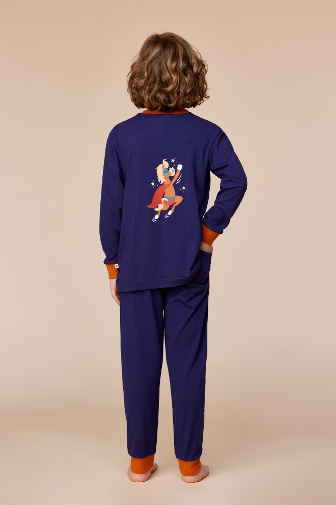 2-8 Yaş Erkek Pijama-Ple - 893 Naval Academy