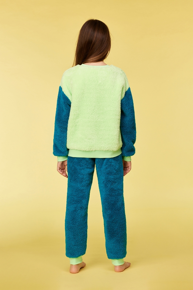 2-8 Yaş Kız Pijama-Pym - 760 Paradıse Green