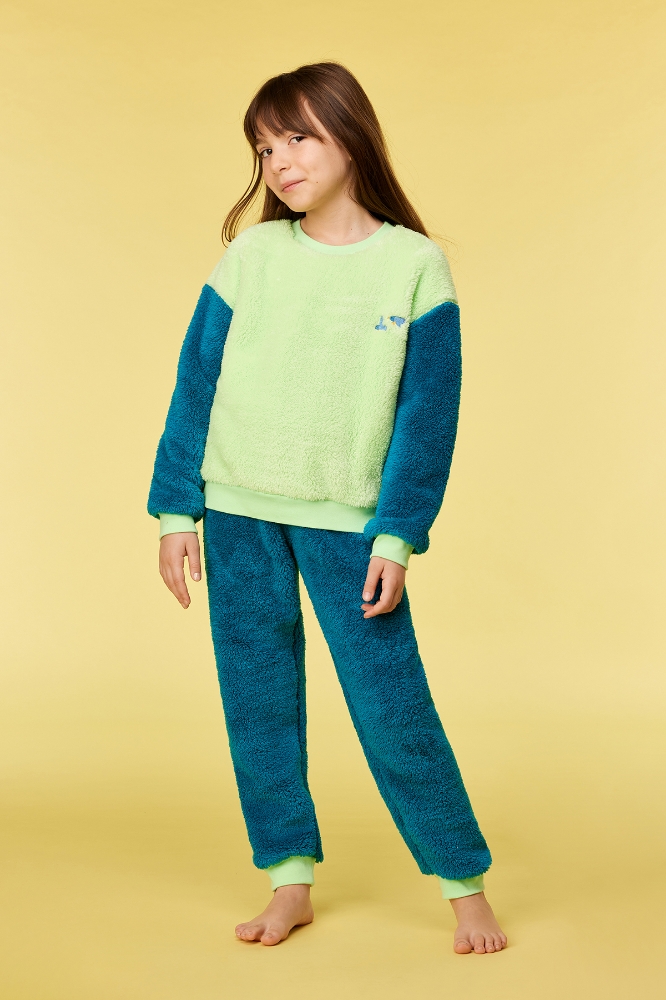 2-8 Yaş Kız Pijama-Pym - 760 Paradıse Green