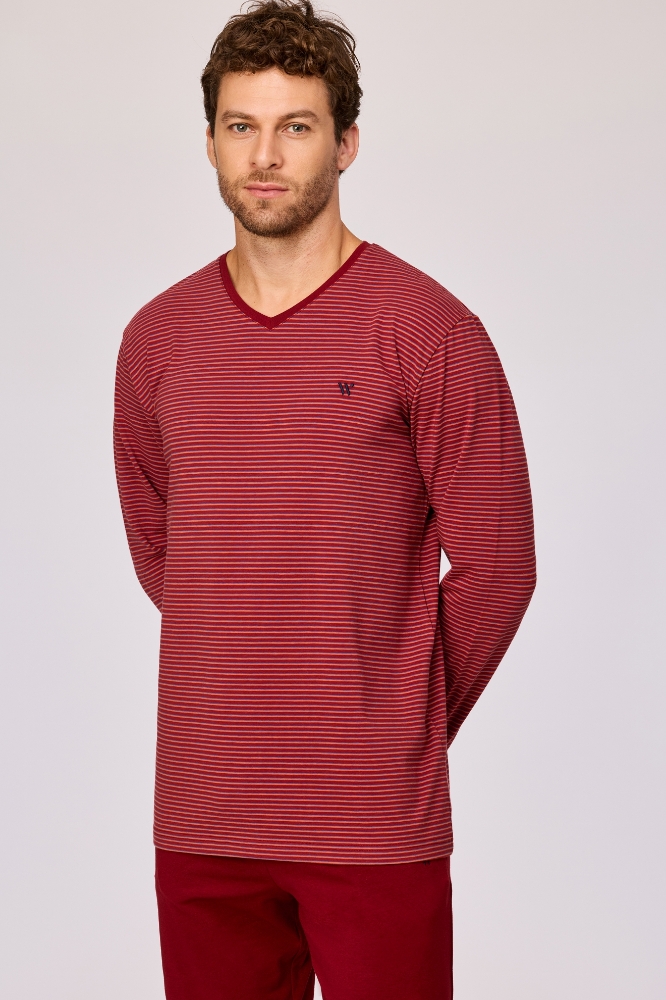 Erkek Pijama-Mvl - 936 Z Strıpe Pony Boys