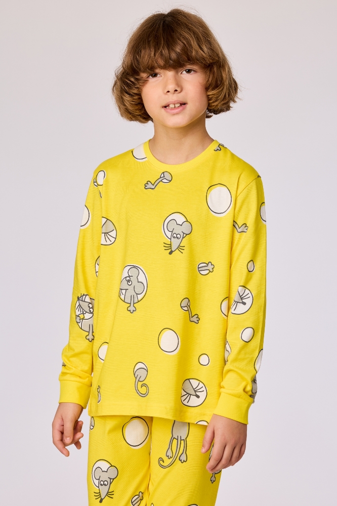2-8 Yaş Erkek Çocuk Pijama-Dca - 998 Desıgn Contest Aop